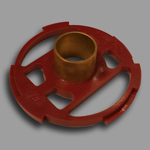 Milescraft 30228 51/64 30228 51/64" Metal Nose Bushing Short 1563 Adaptor Pivot Cap w/knob - Bottom 1563 Adaptor Pivot Cap w/knob - Bottom