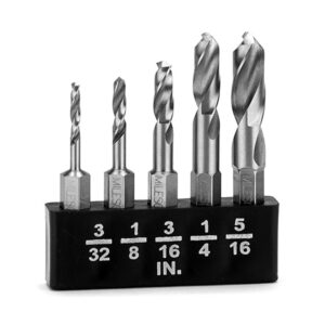 Metal StubbyBit Set, 5 pc.