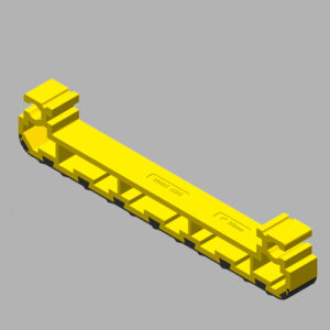 1" Push Block Leg