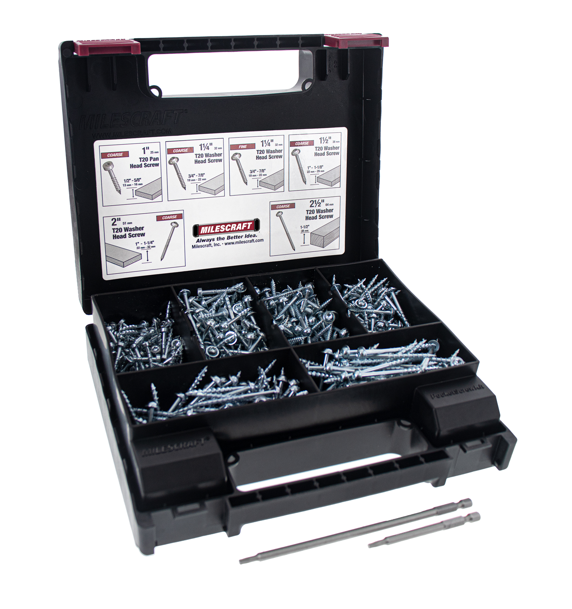 PocketScrewKit700™ (700 pcs.) - T20 Pocket Screw Kit